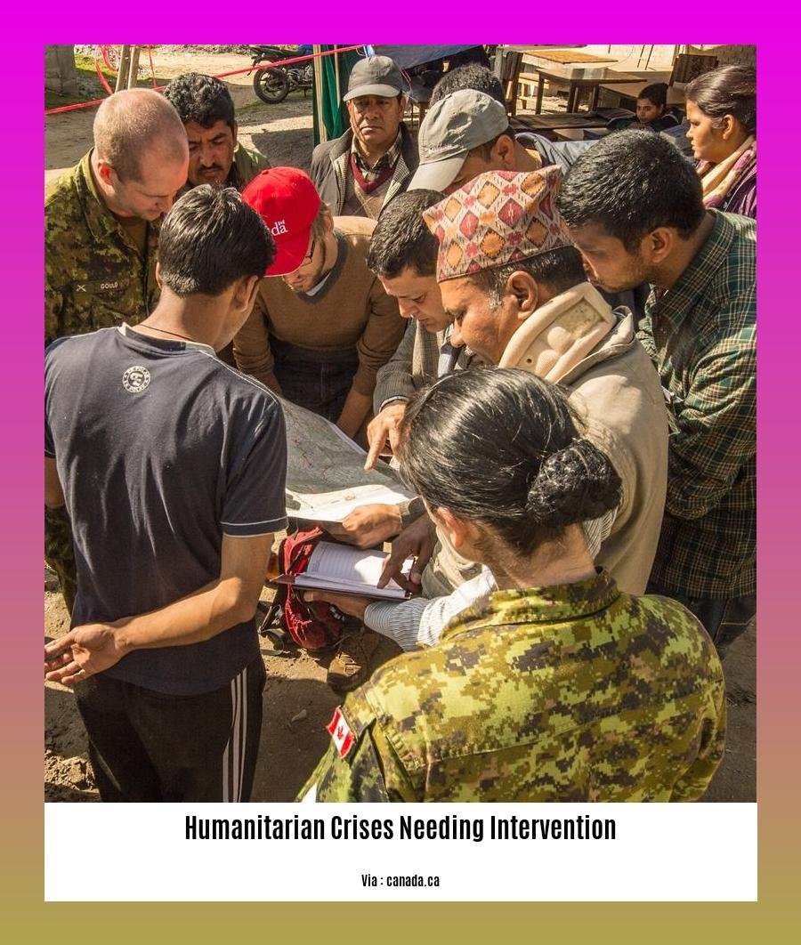 Addressing Humanitarian Crises in Conflict-Ridden and Disaster-Stricken ...